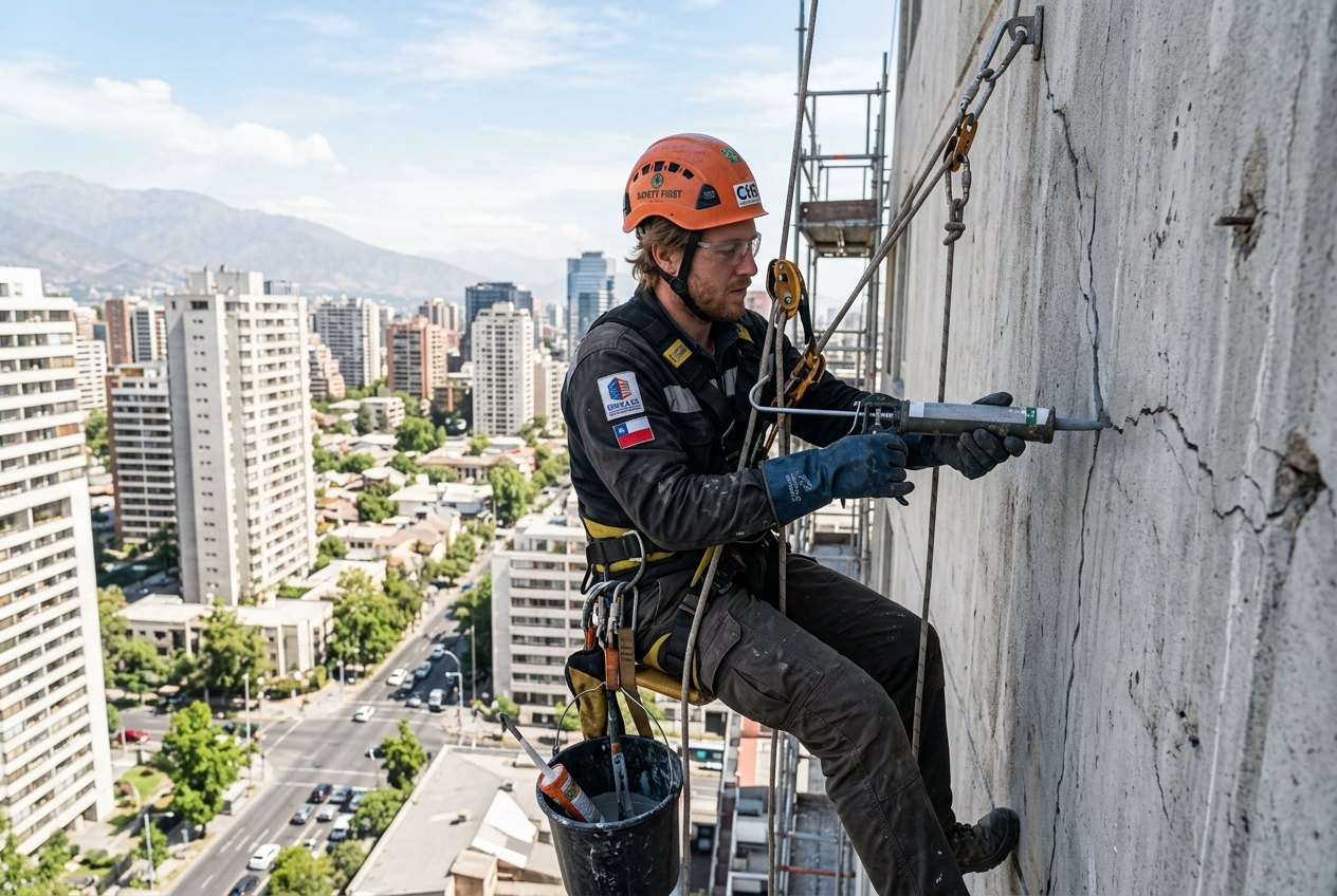 Revestimiento y reparaciones en altura